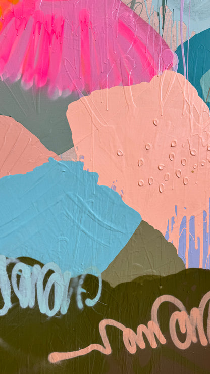 On the Land 153x273cm