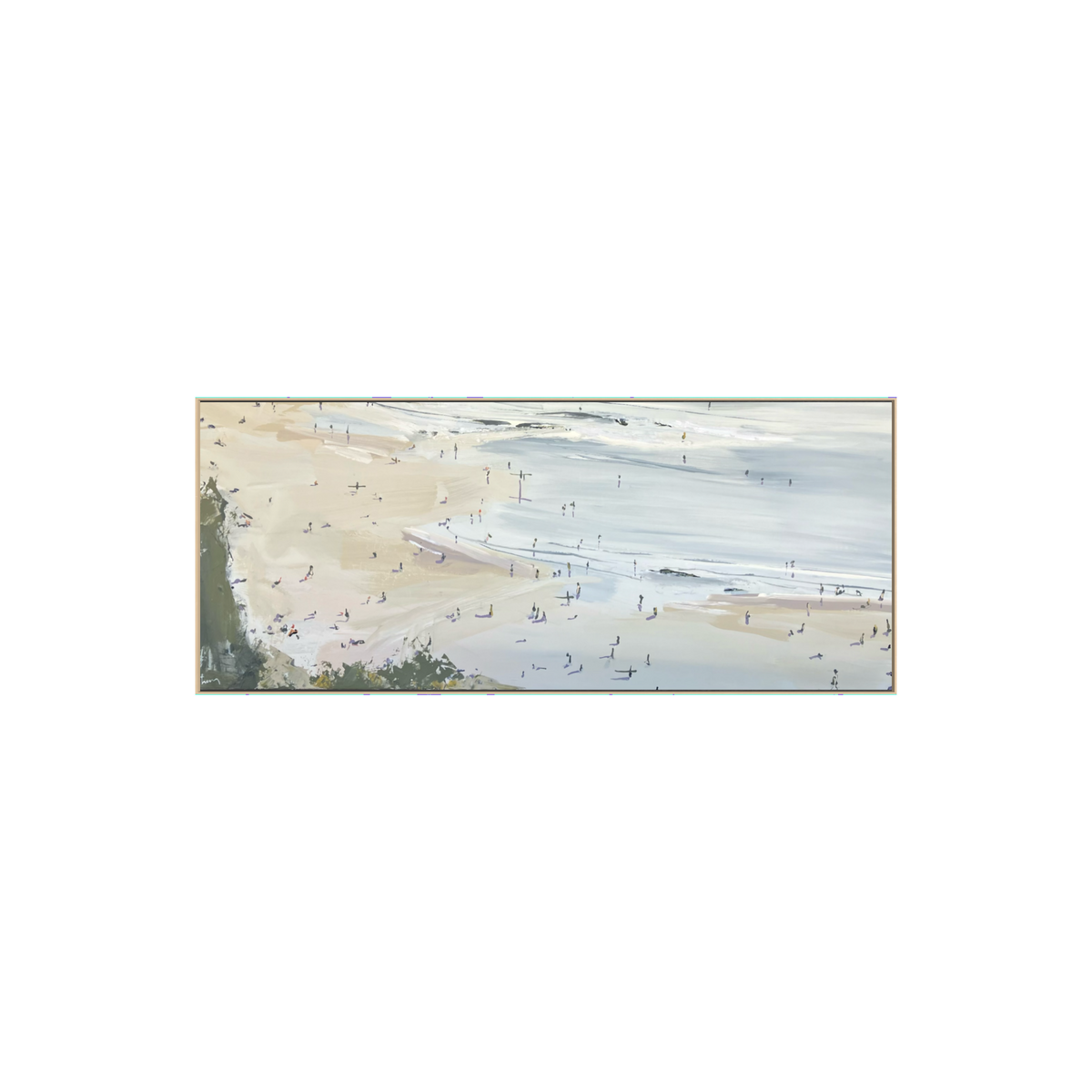 Can’t wait to get down there 64x154cm