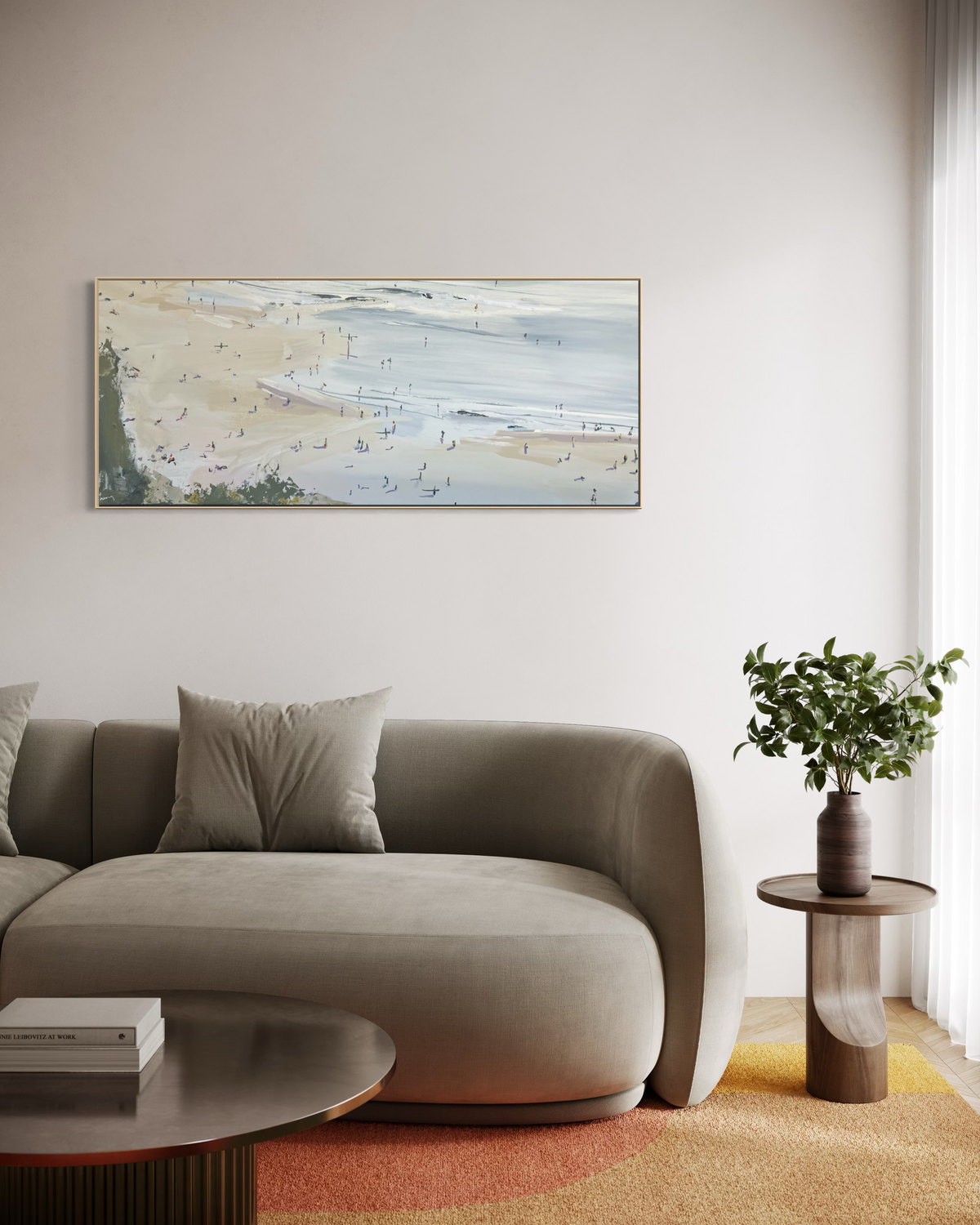 Can’t wait to get down there 64x154cm