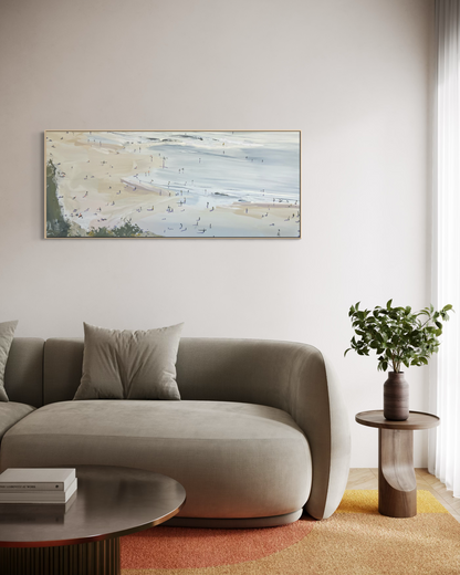 Can’t wait to get down there 64x154cm
