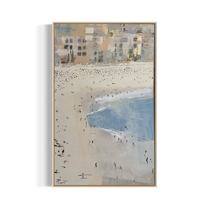 Gettin’ the tan on at Bondi 79x49cm