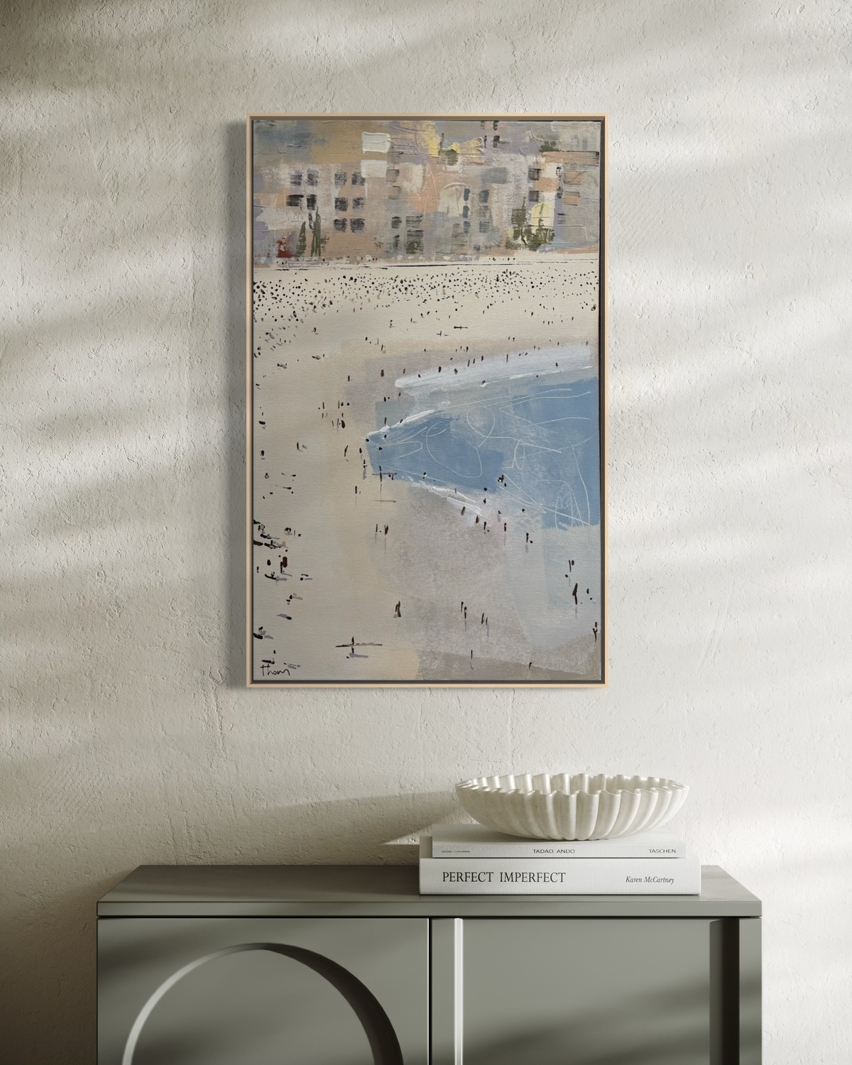 Gettin’ the tan on at Bondi 79x49cm