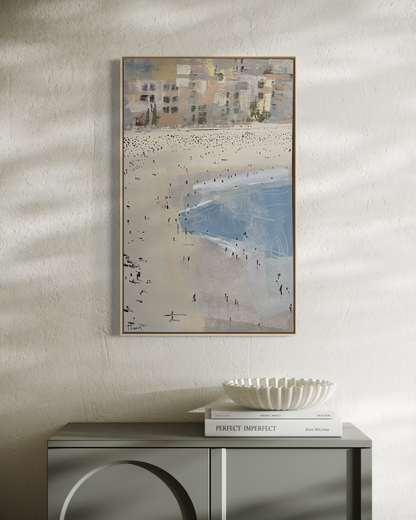 Gettin’ the tan on at Bondi 79x49cm