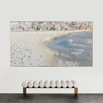 Gettin’ the tan on at Bondi 144x264cm