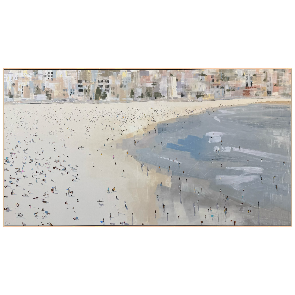 Gettin’ the tan on at Bondi 144x264cm