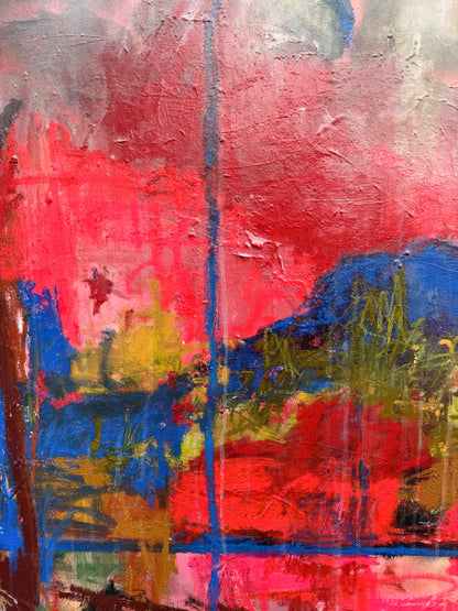 'I go to the mail box, to see if we have mail, however I don't tend to collect it' 156x126cm