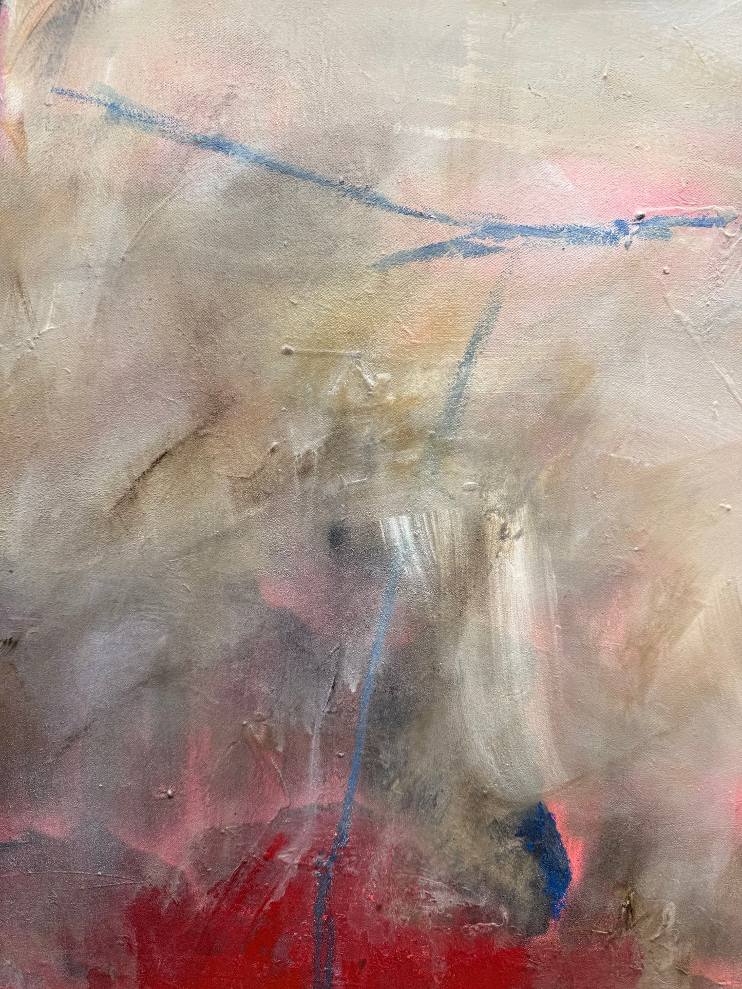 'I go to the mail box, to see if we have mail, however I don't tend to collect it' 156x126cm