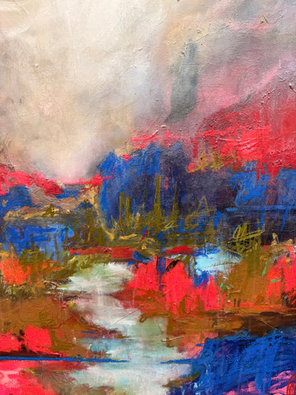 'I go to the mail box, to see if we have mail, however I don't tend to collect it' 156x126cm