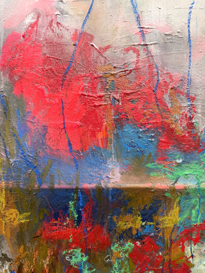 'Sometimes ya dream and the dreams come true' 92x102cm