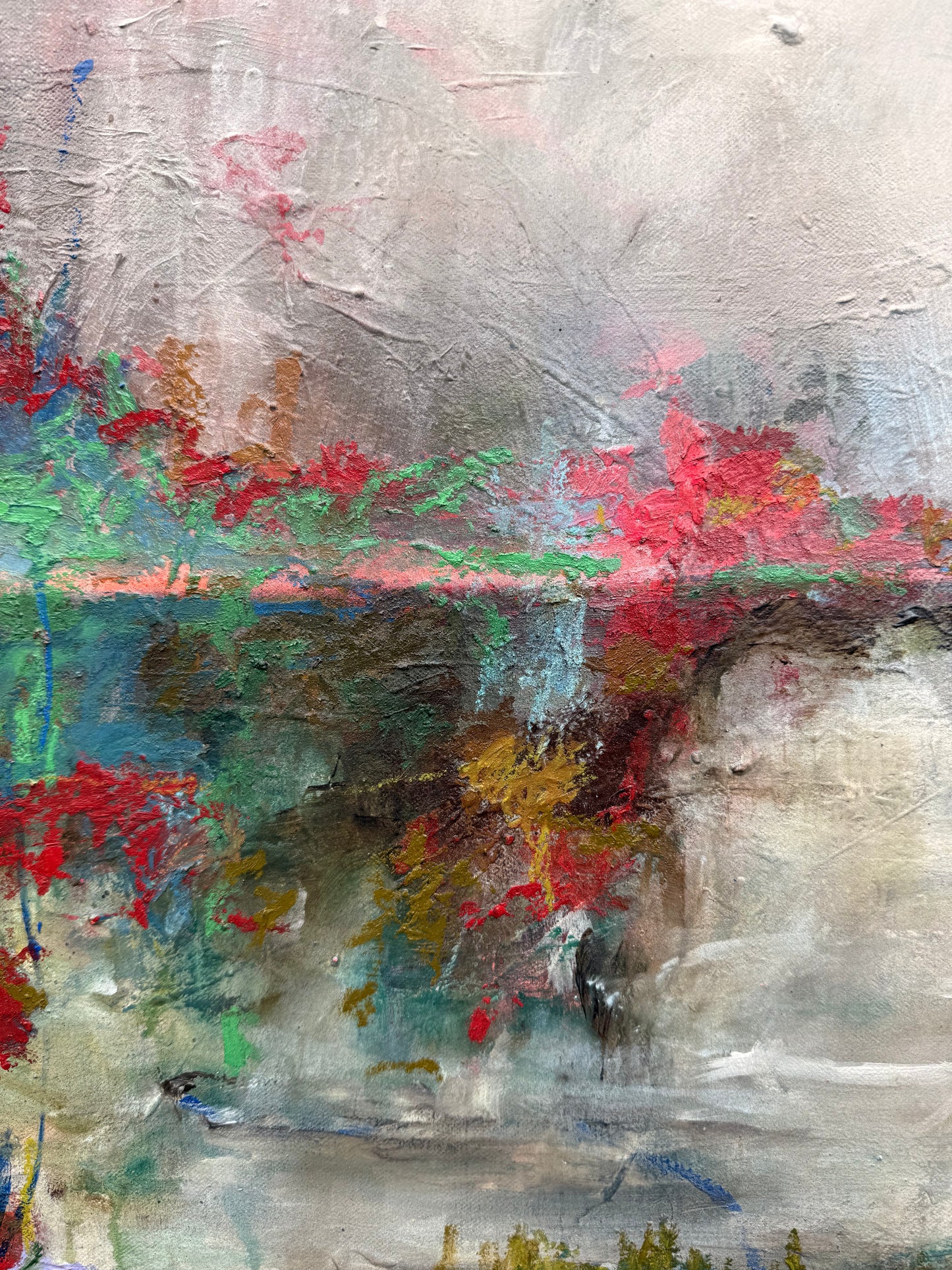 'Sometimes ya dream and the dreams come true' 92x102cm