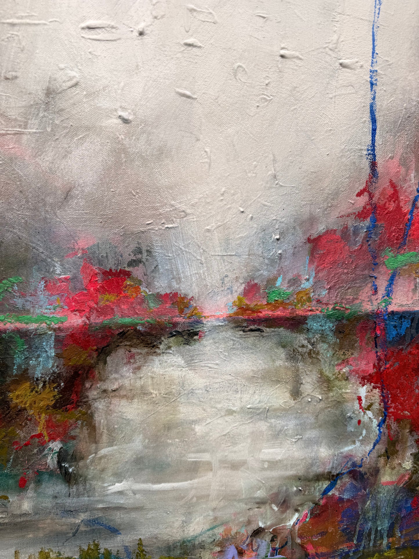 'Sometimes ya dream and the dreams come true' 92x102cm