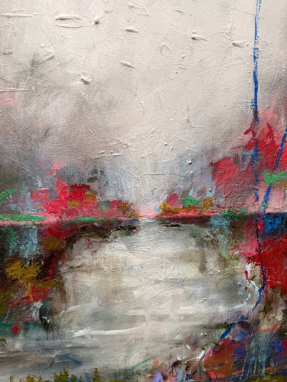 'Sometimes ya dream and the dreams come true' 92x102cm