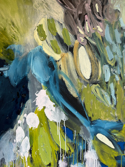 Never Just a Flower 150x150cm