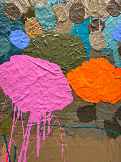 Laneway Lights 152x122cm