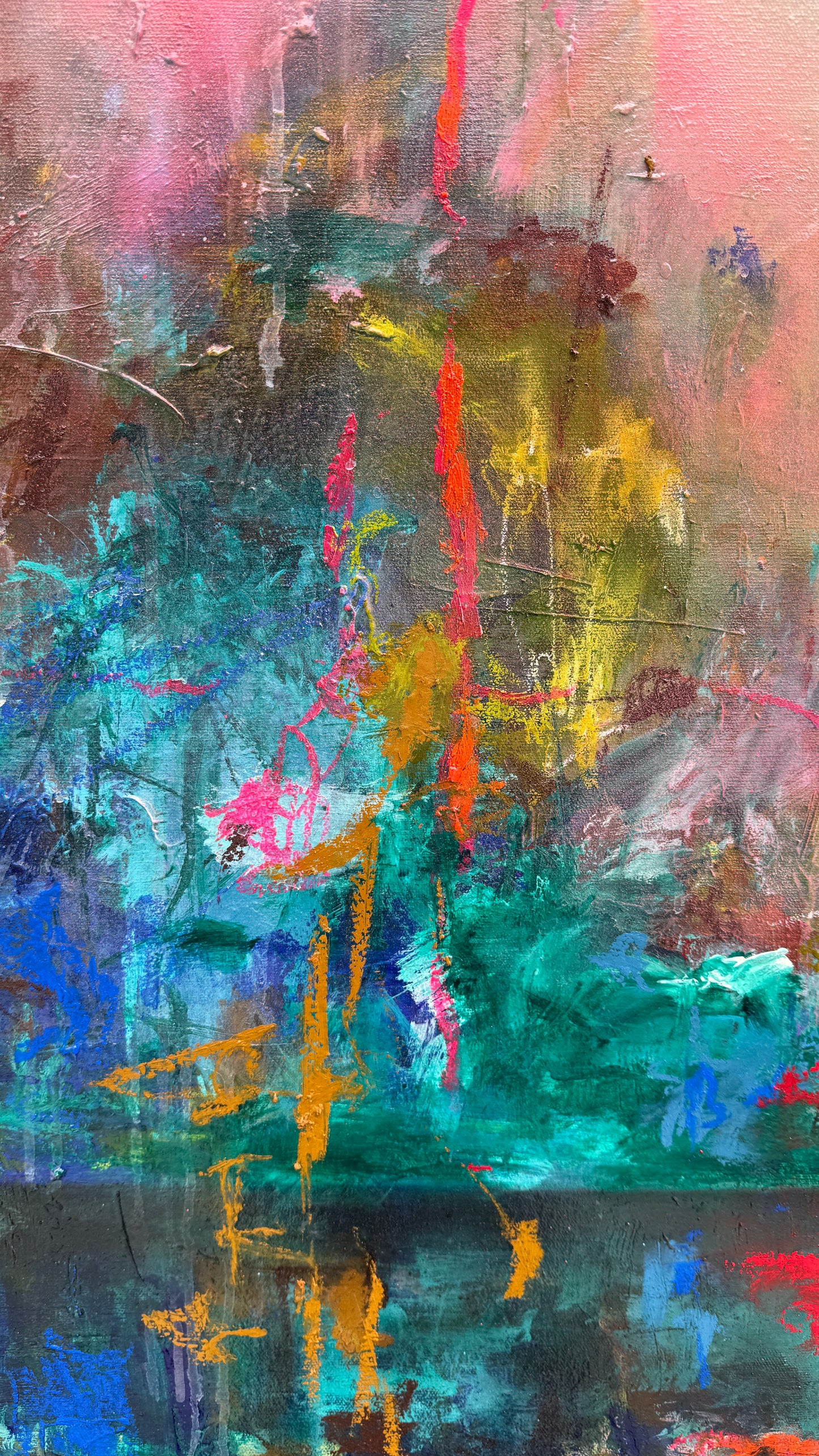 'I got a tattoo when I was 18, yes I regret it' 122x122cm