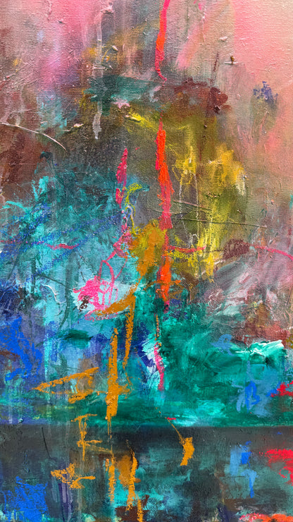 'I got a tattoo when I was 18, yes I regret it' 122x122cm