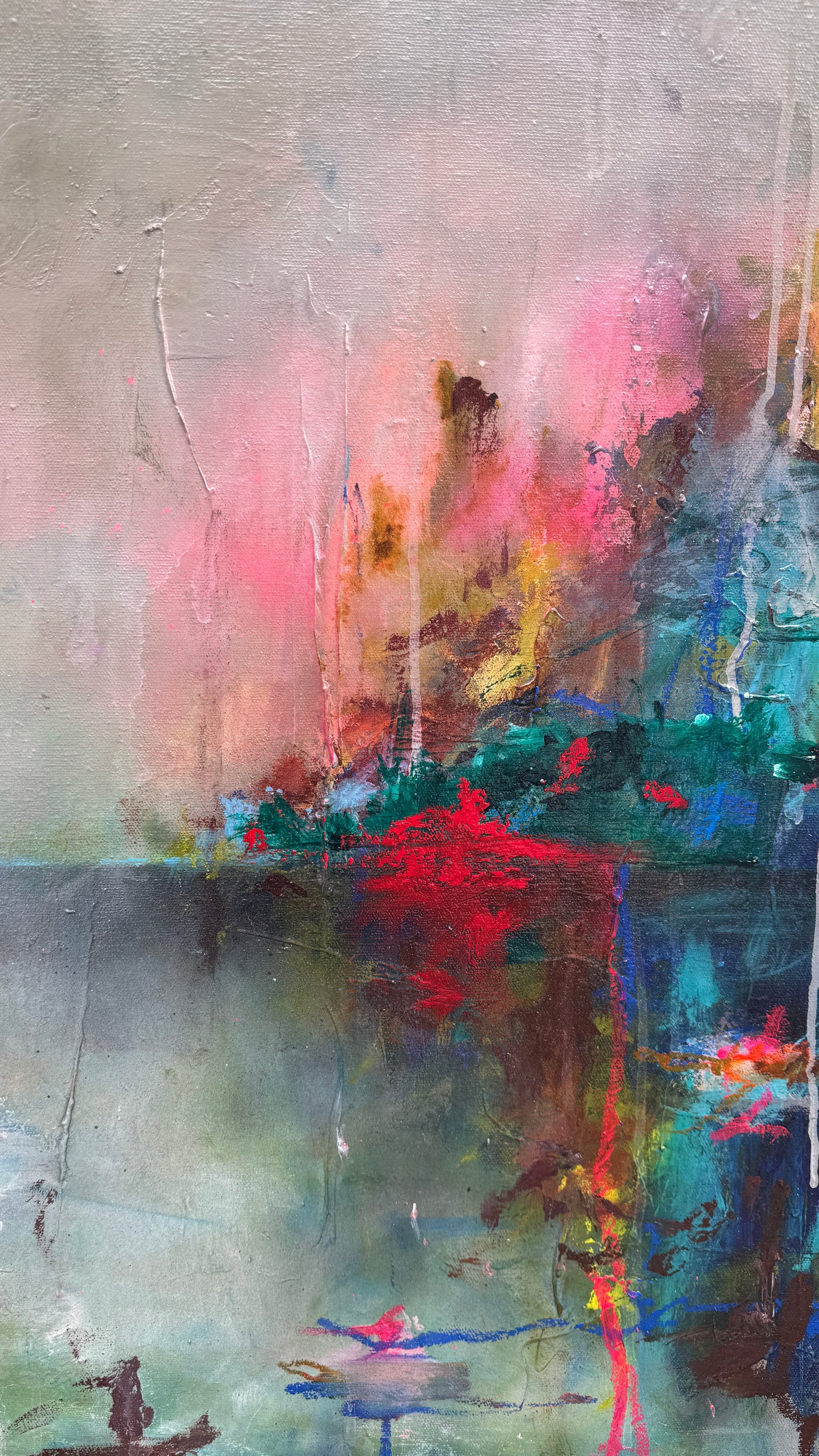 'I got a tattoo when I was 18, yes I regret it' 122x122cm