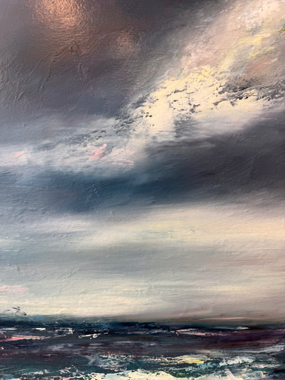 Winter Storm 83x83cm