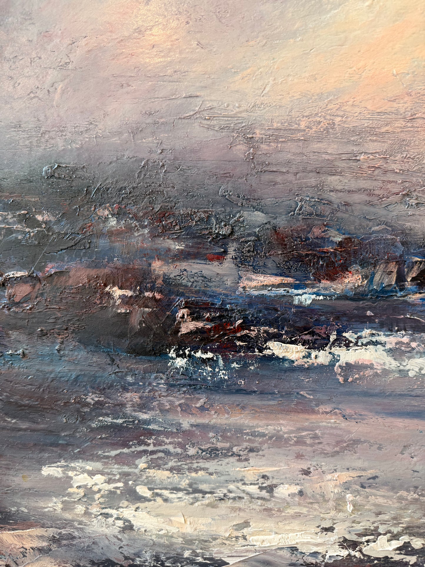 Red Sky at Sea 72x97cm
