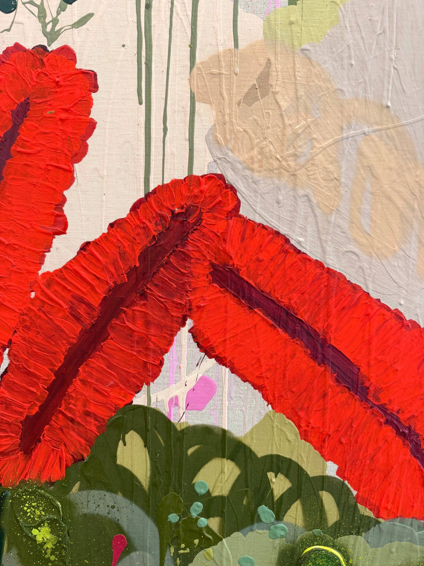 Aussie Heart 163x163cm