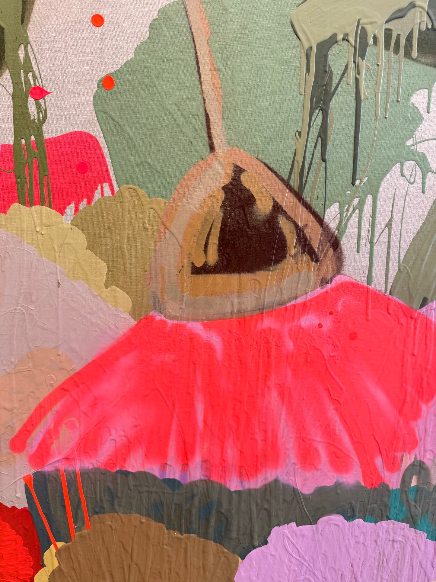 Aussie Heart 163x163cm