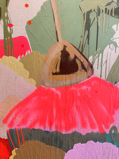 Aussie Heart 163x163cm