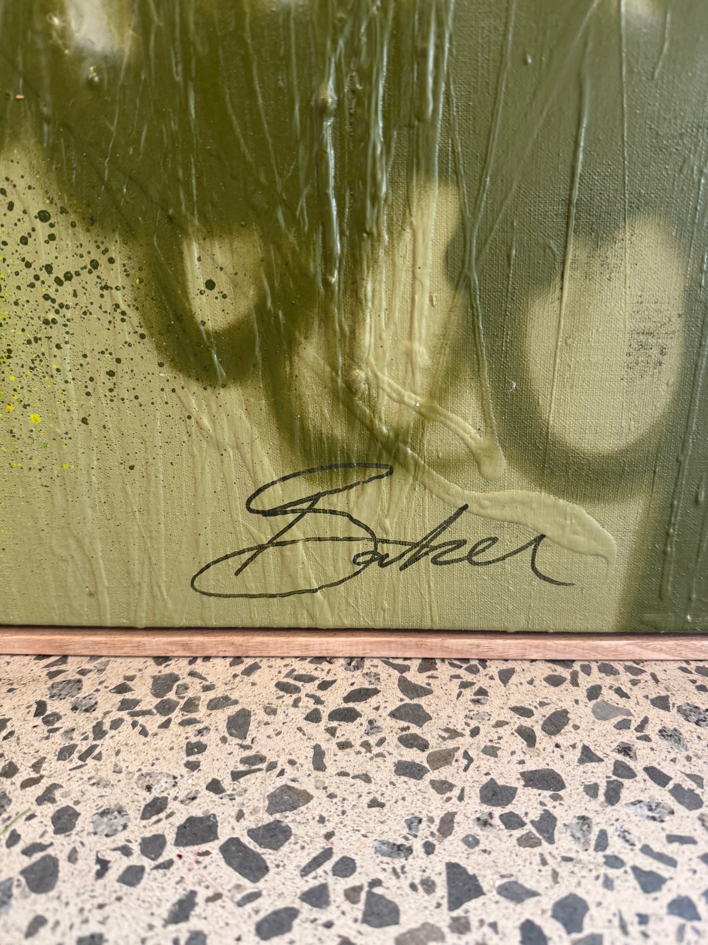 Aussie Heart 163x163cm