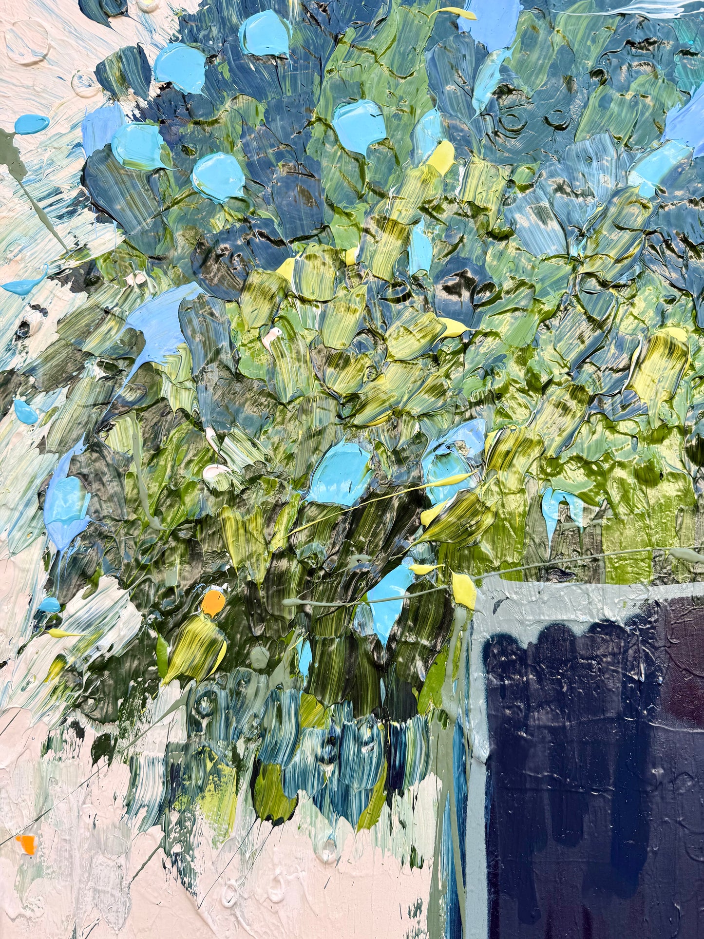 Where I want to be 122x122cm