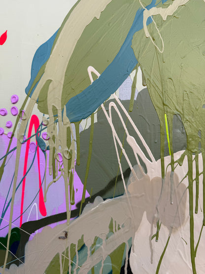 Garden Dreamers 122x122cm
