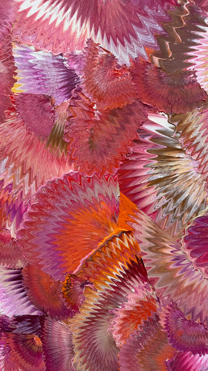 SOLD - Passions Bloom 180x150cm