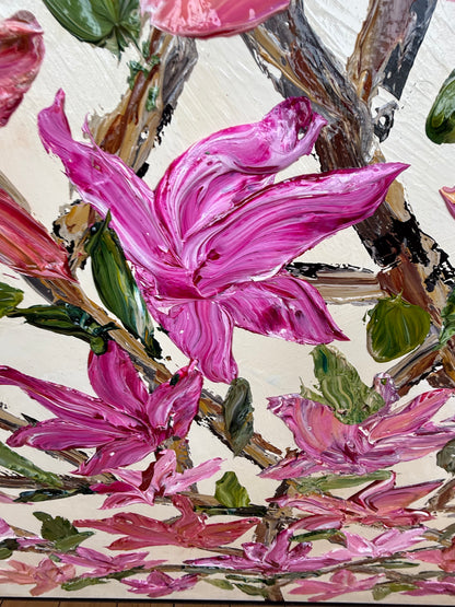Dad’s Favourite Magnolia 150x120cm