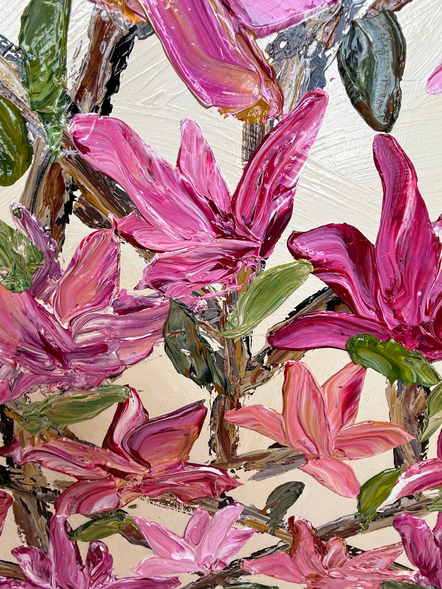 Dad’s Favourite Magnolia 150x120cm