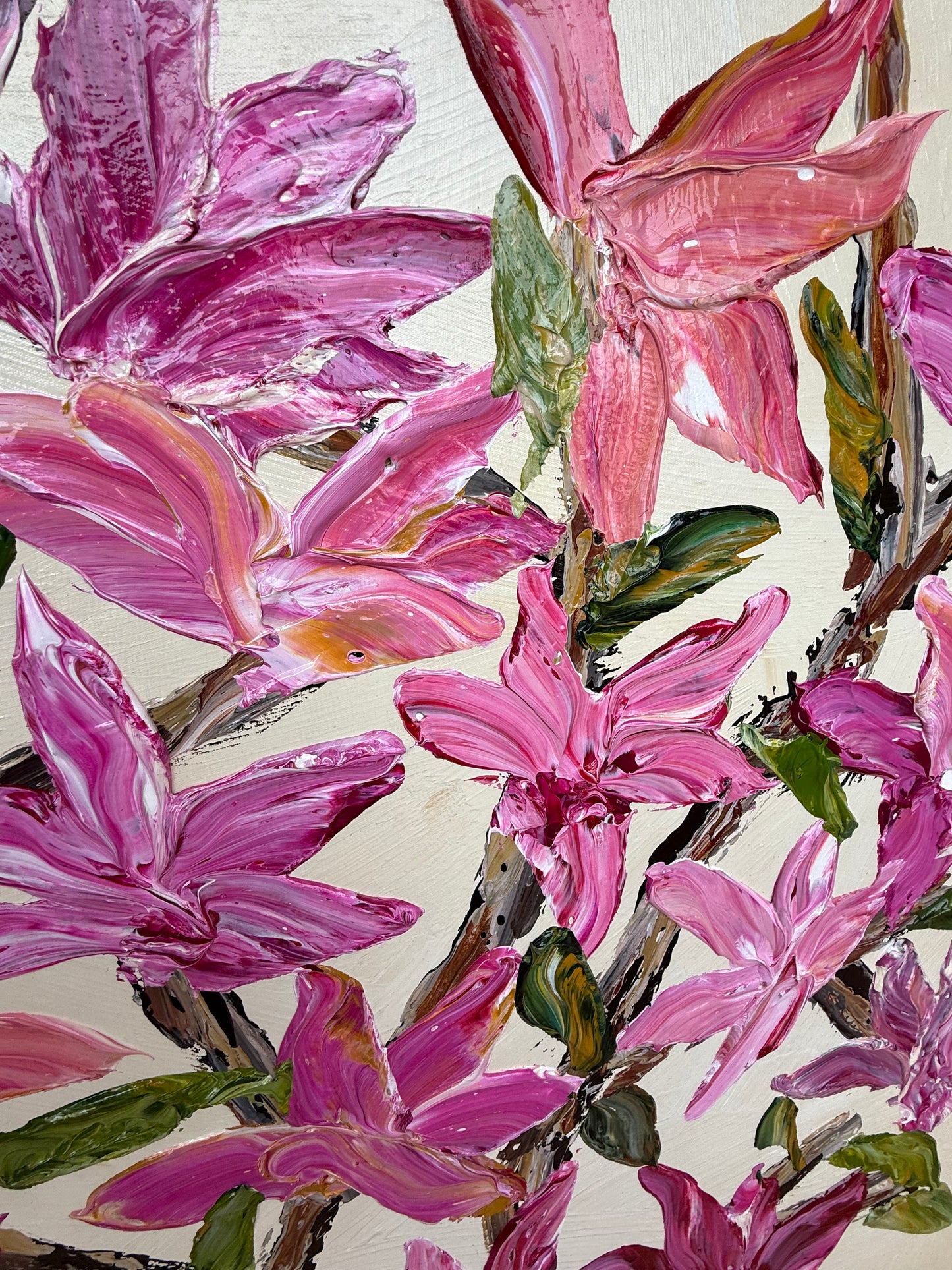 Dad’s Favourite Magnolia 150x120cm