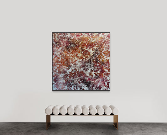 SOLD - Looking Through Sunrise 150x150cm