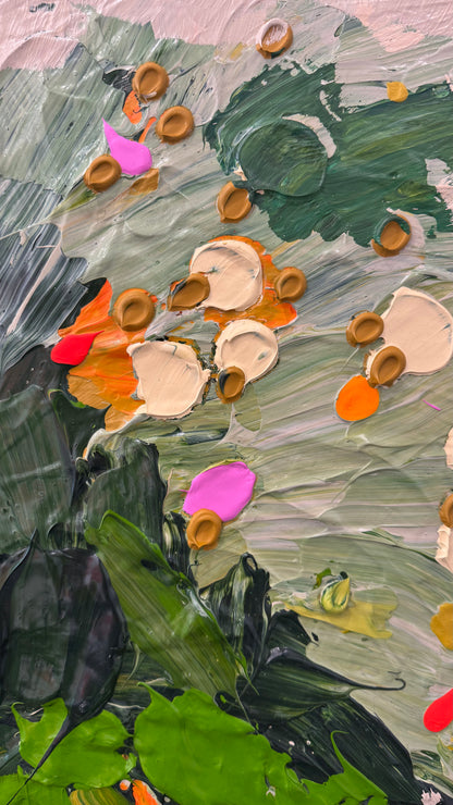 Beat the odds 122x122cm