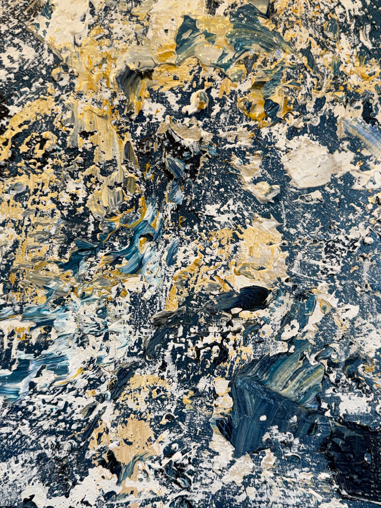 Looking through Bonifacio Waters 150x270cm