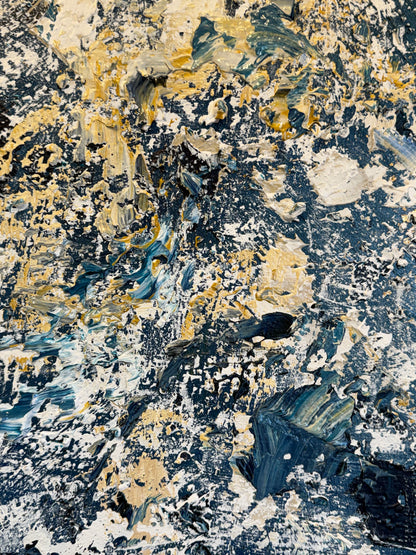 Looking through Bonifacio Waters 150x270cm