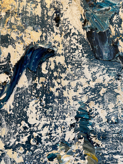 Looking through Bonifacio Waters 150x270cm