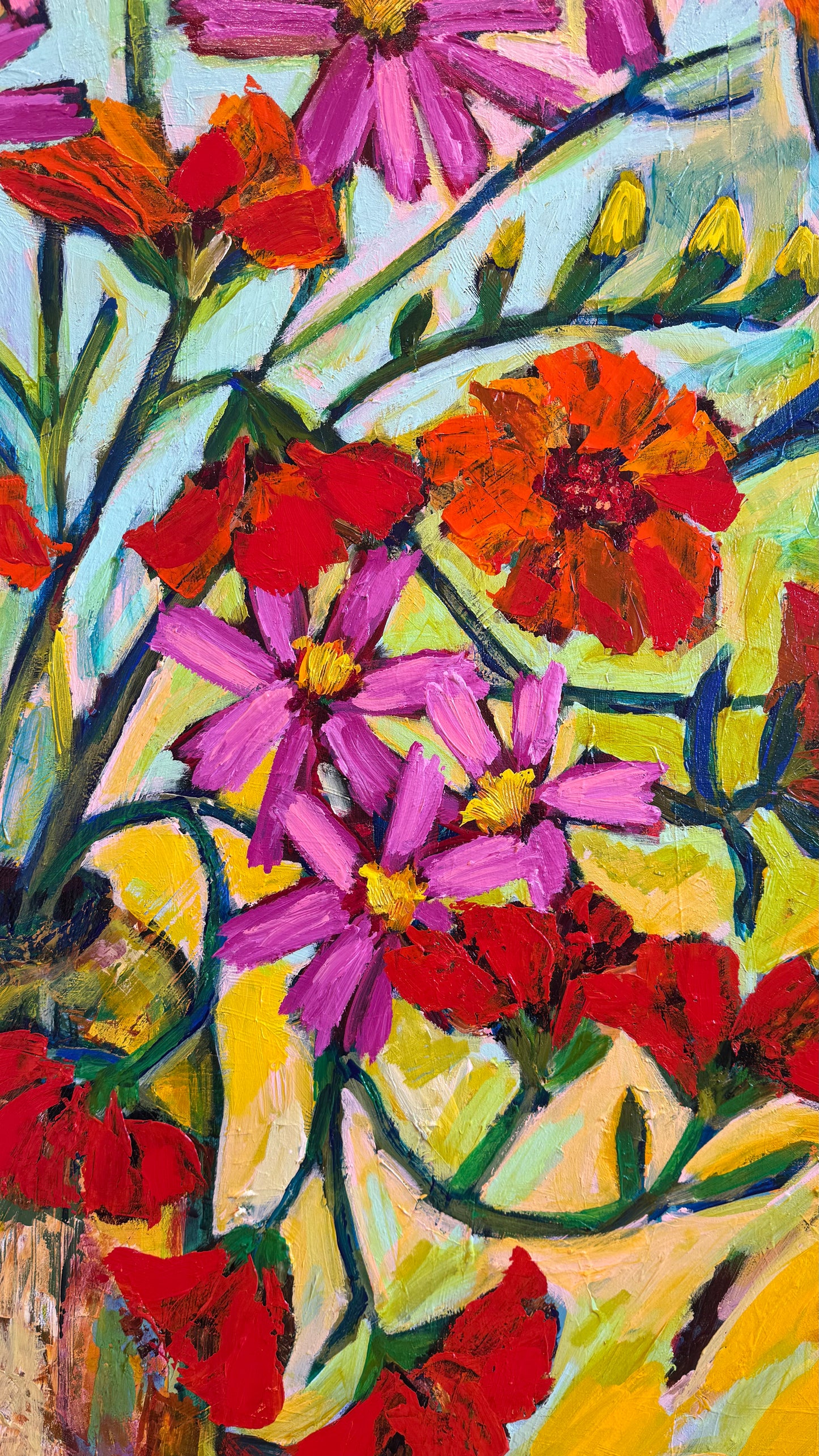 Wild 125x125cm