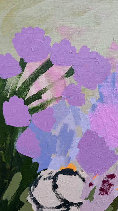 Bring Happiness 122x122cm