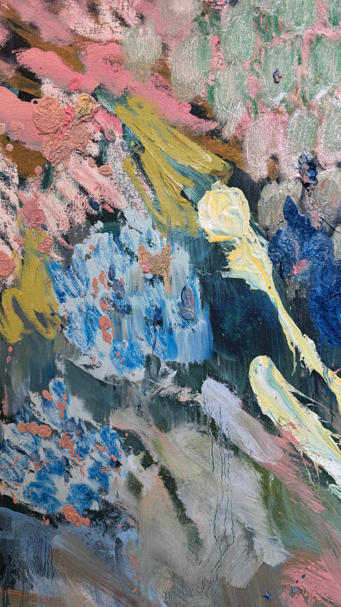 Not Lost, Just Wandering 78x138cm