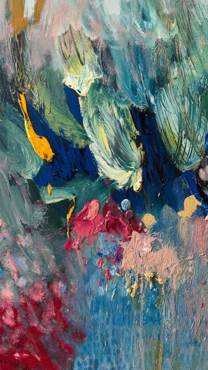 Not Lost, Just Wandering 78x138cm