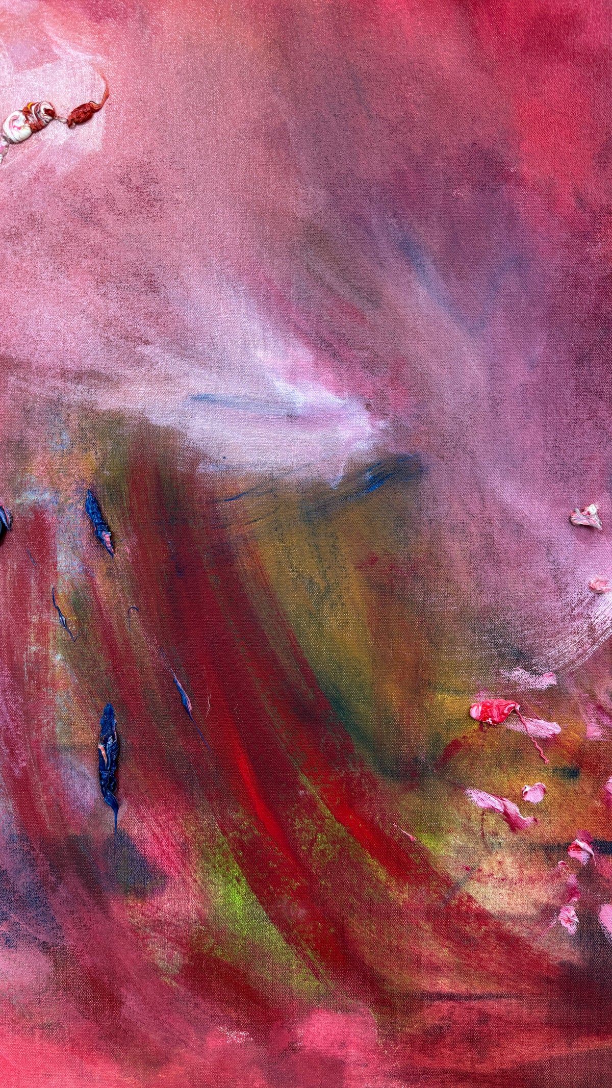 Red Haze 76x86cm