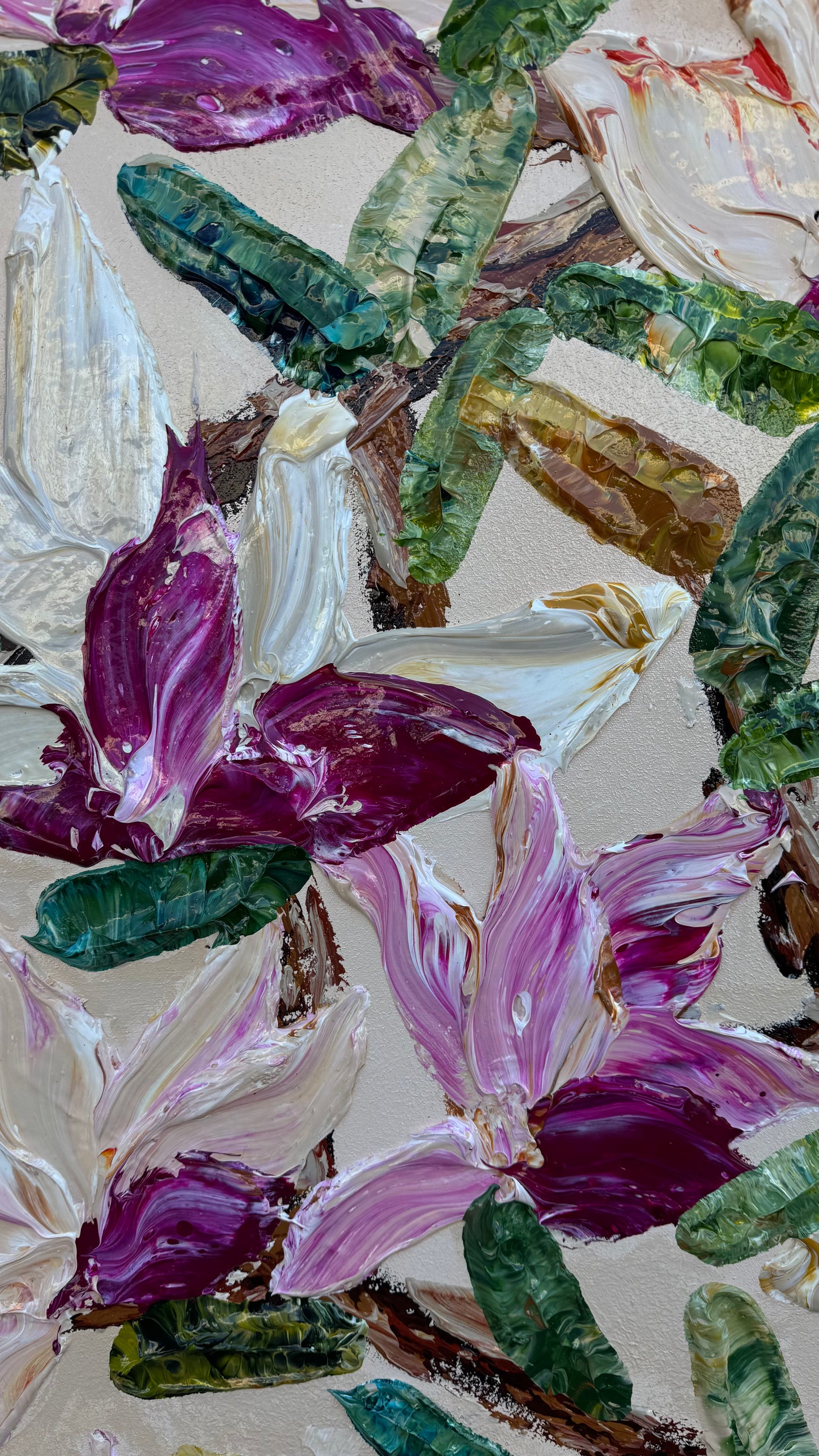 Magnolia Memories 120x150cm