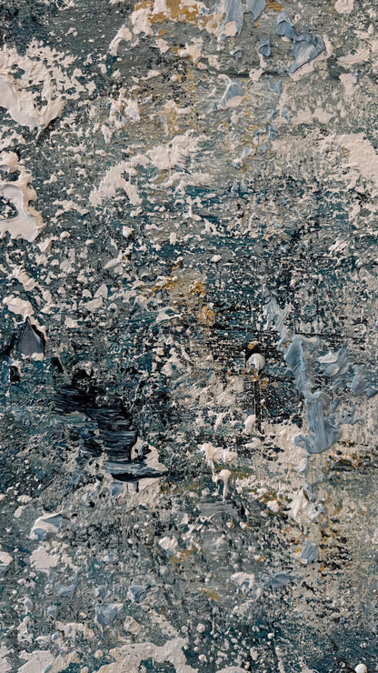 Looking Through Shimmering Water 180x150cm