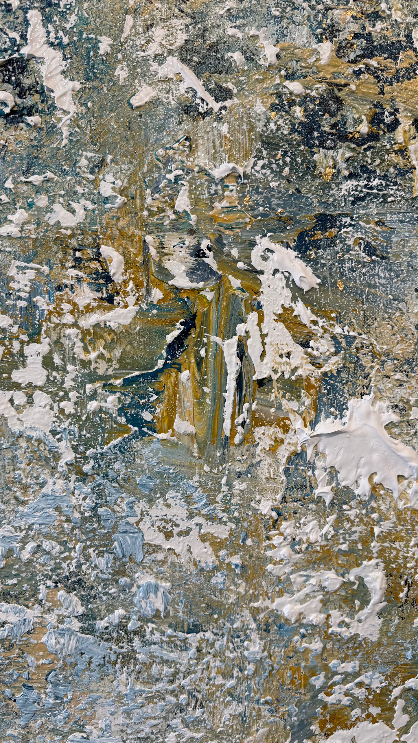 Looking Through Shimmering Water 180x150cm