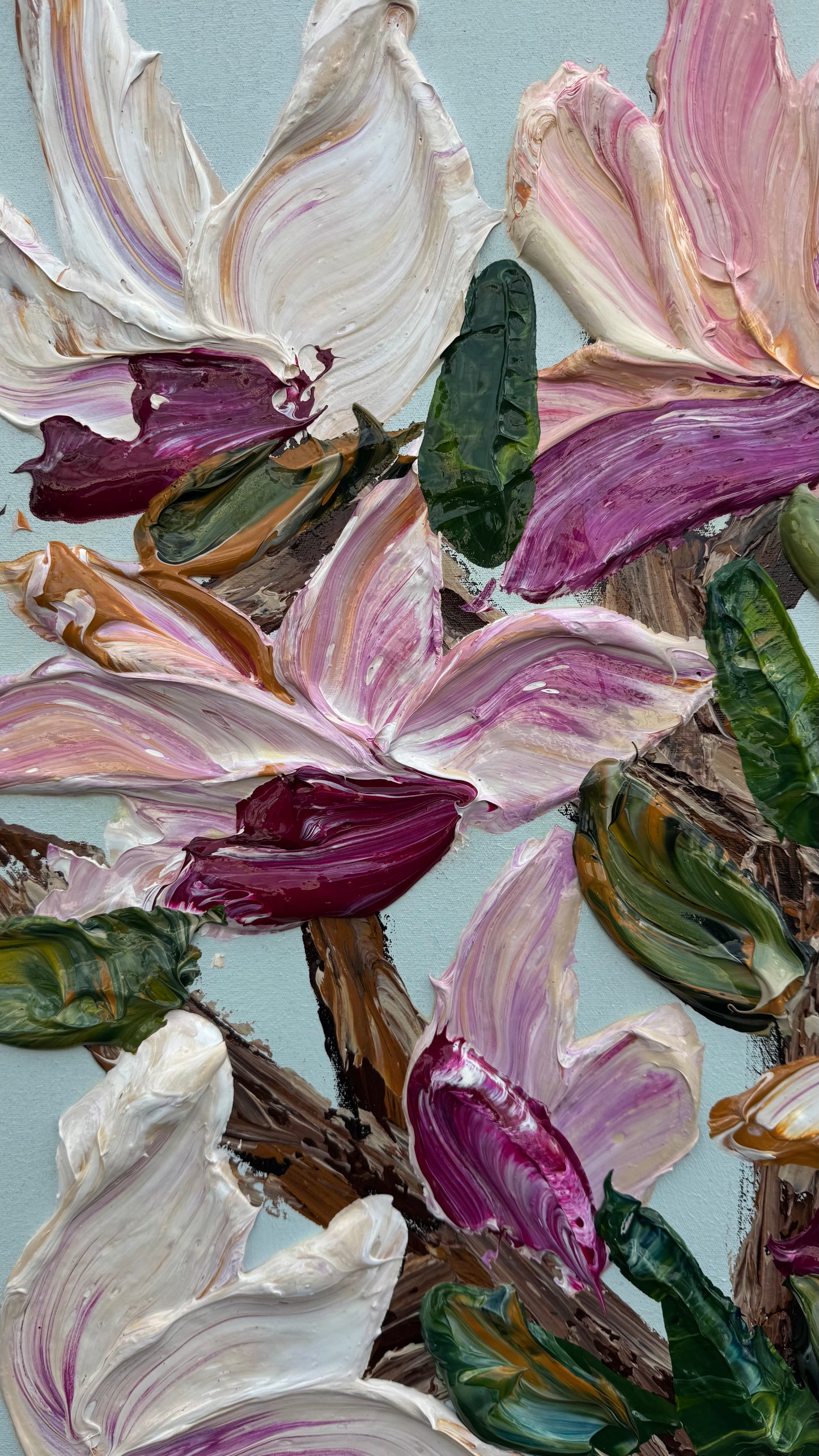 Blooming Magnolia 150x120cm