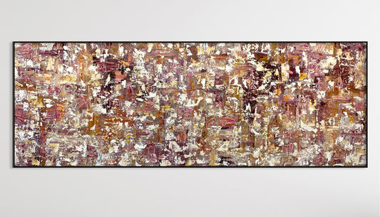 SOLD - Looking Through Sunrise 120x340cm