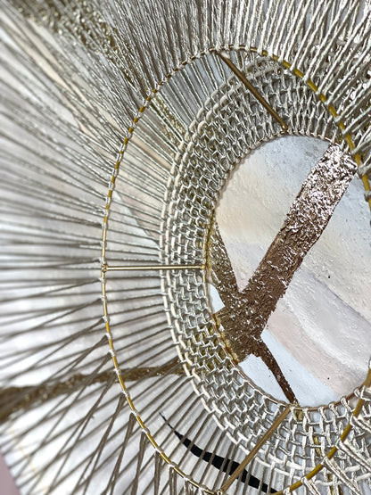 SOLD - Echoes Of Golden Fragments 120cm