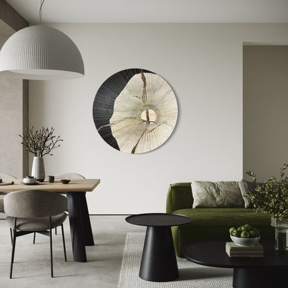 SOLD - Echoes Of Golden Fragments 120cm